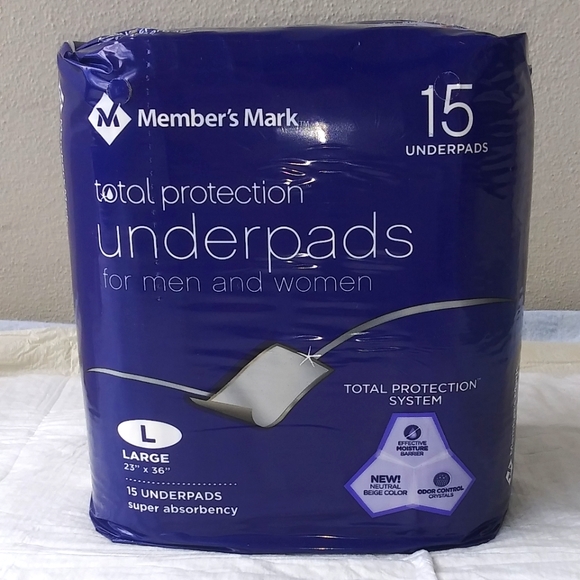 Member's Mark Other 5 Pads Adult Urinary Incontinence Disposable